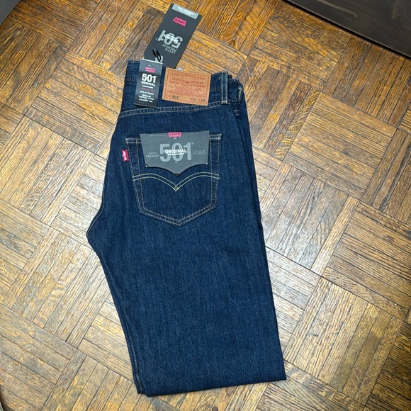 Levis Premium 501 Blue Jeans 31 x 34